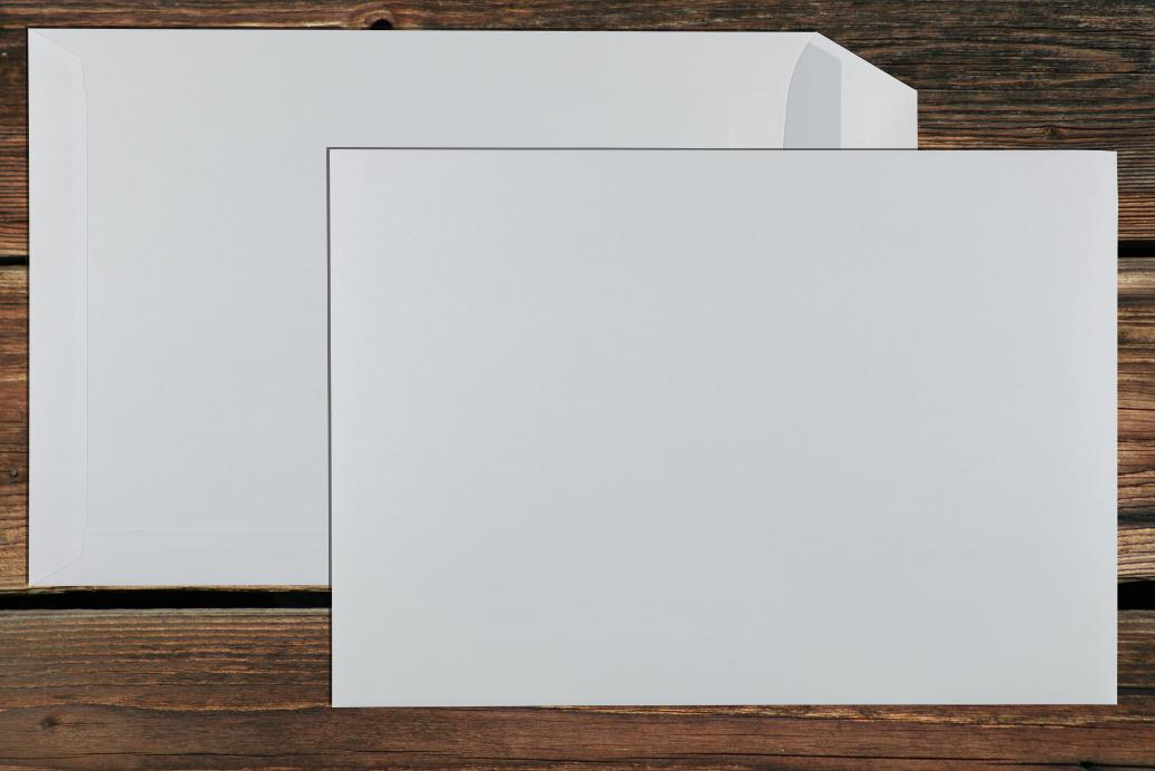 Versandtaschen C4 229x324 mm Selbstklebend Weiß 100 g/qm